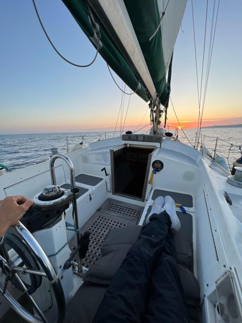 Lisbon: Private Sailing City & Sunset Tour - Under the 25 de Abril Bridge: the quickest way to understand it