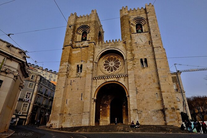 Lisbon Private Tour by Electric Tuk Tuk - Convento do Carmo exterior + Santa Justa: a quick architectural stop