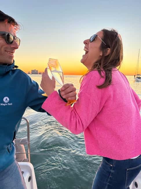 Lisbon: Romantic Cruise with Wine & Portuguese Tapas - Hands-on sailing and onboard tone: where the magic becomes personal