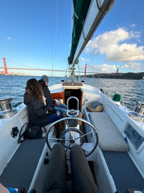 Lisbon Sailing Experience: Tagus River Tour - King Christ, Parliament, and Lisbon Center without the walking tax