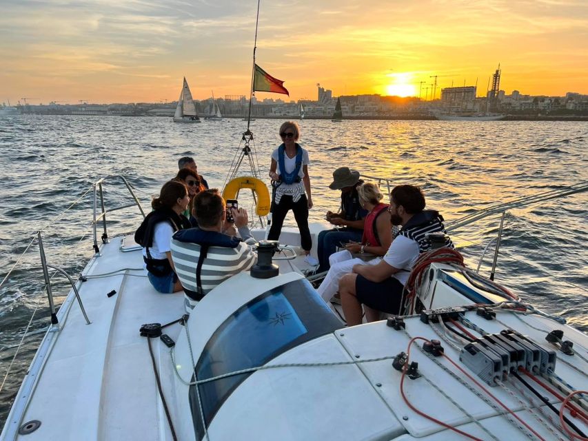 Lisbon: Sailing Sunset - A Real Sailing Experience With Wine: What the Crew Adds to the Sights