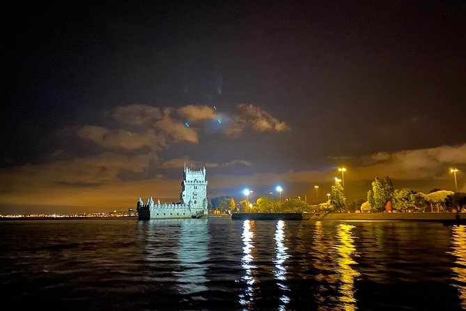 Lisbon: Sailing Tour by Night - Christ statue, the 25 de Abril Bridge, and that nighttime skyline feeling