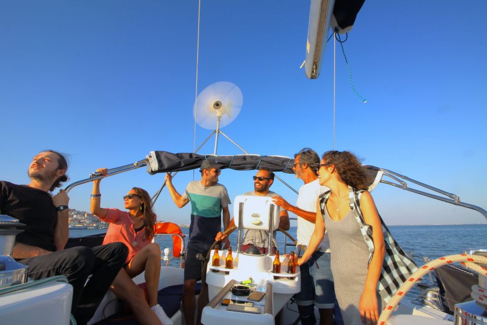 Lisbon: Sailing Tour with Wine and Snacks - Guides like Tiago, Valter, Nuno, and Guilherme: what you actually get from the talk