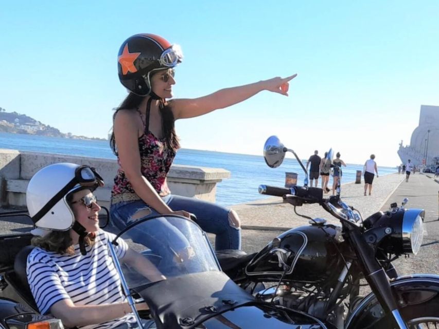 Lisbon: Sidecar Tour - Photo stops, local food suggestions, and the “small moments” layer