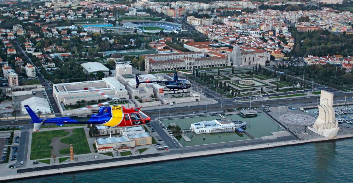 Lisbon: Sightseeing Helicopter Tour Over Belem and Caparica - Cristo Rei (Christ the King) Overhead