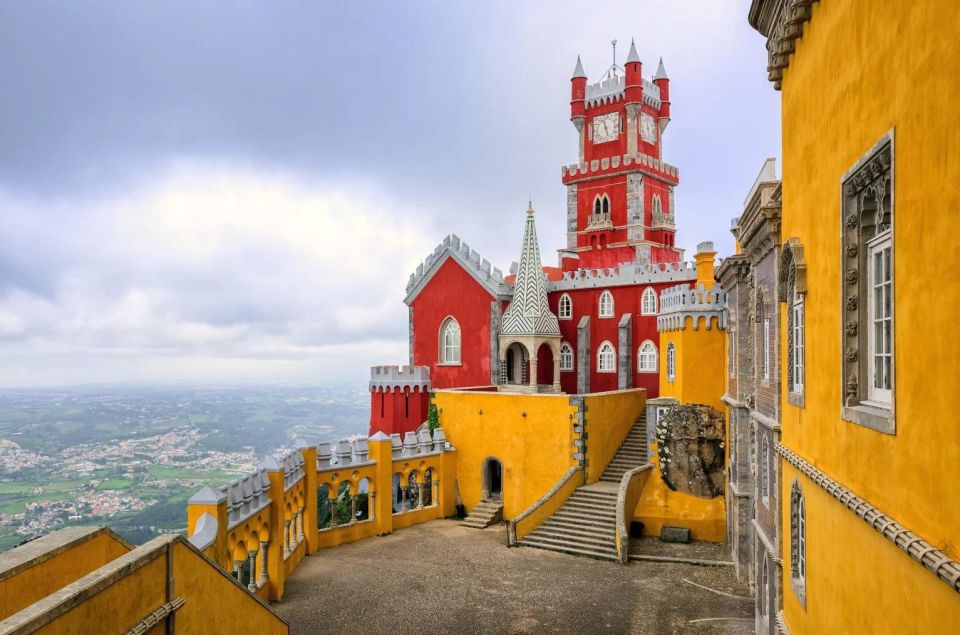 Lisbon: Sintra, Pena Palace, Cabo da Roca & Cascais Day Tour - Pena Palace and gardens: timed entry plus hilltop views