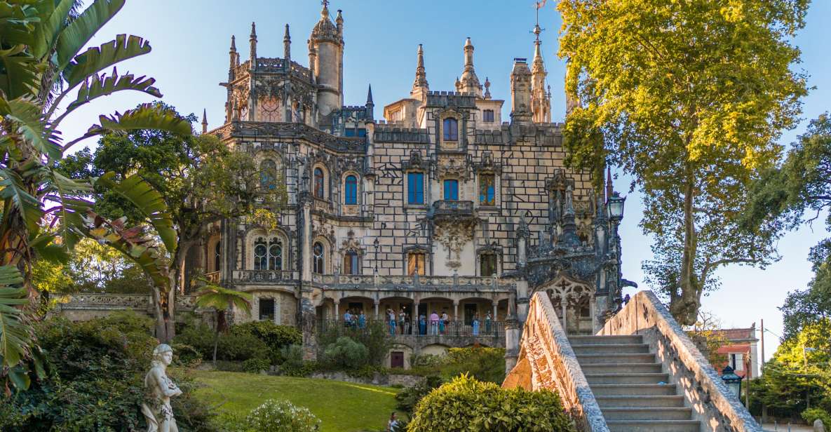 Lisbon: Sintra, Regaleira with ticket guided tour by train - The Sintra walking tour: what you’ll actually get