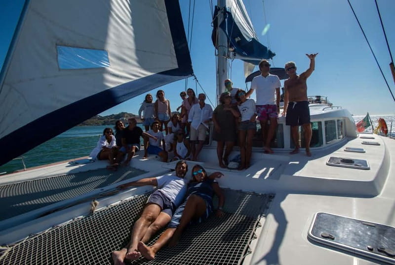 Lisbon: Sunset Catamaran Cruise with Drinks - Key highlights you’ll notice right away