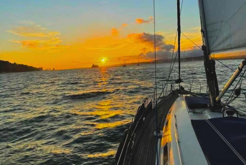 Lisbon: Sunset Sailing Boat Tour with Drinks - Stop-by-stop: Lisbon landmarks as they glow after sunset