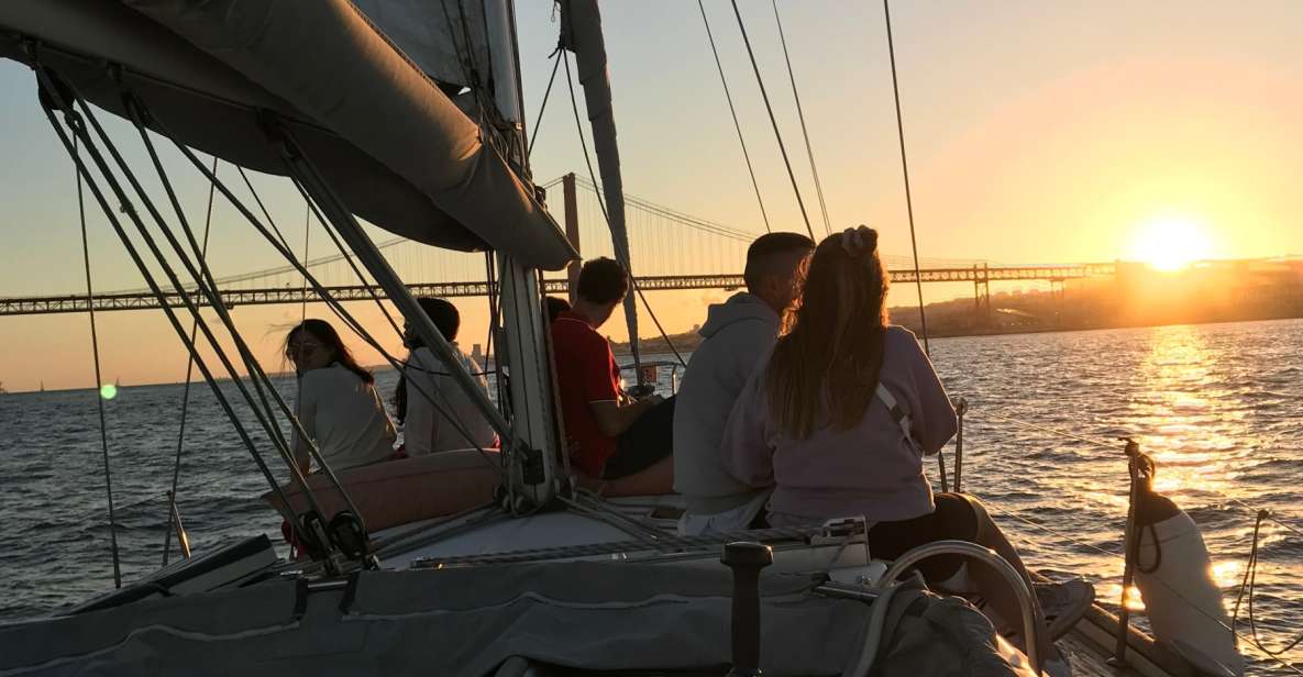 Lisbon Sunset Sailing – Small Group (max 10) Wine & History - Captain Rui’s Lisbon stories: history with a human voice