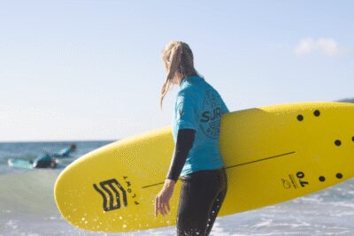 Lisbon Surf Class - Warm-up and land drills: the short practice that pays off in waves