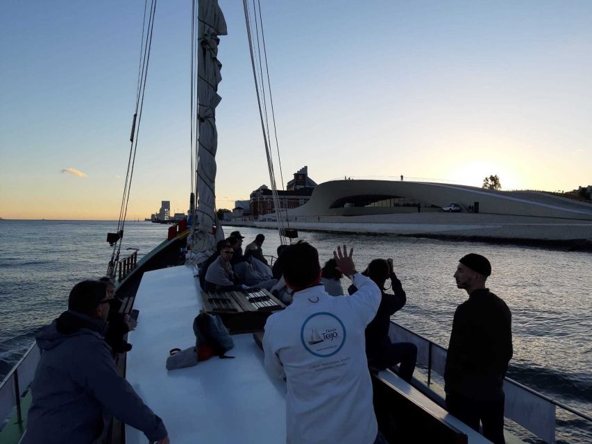 Lisbon: Tagus River Sunset Cruise in a Traditional Vessel - Quick hits before you board