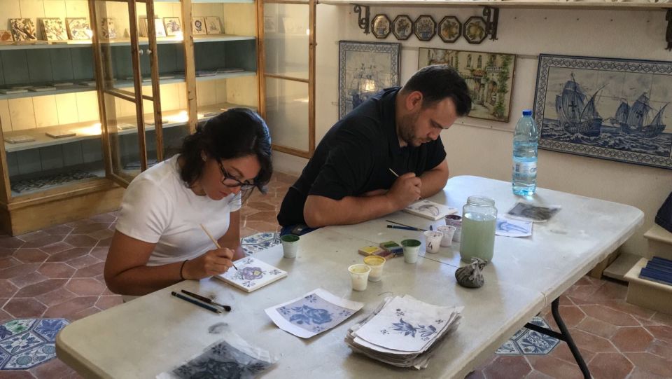 Lisbon Tiles and Tales: Full-Day Tile Workshop and Tour - Azeitão Workshop: Seeing Tiles Built the Old Way