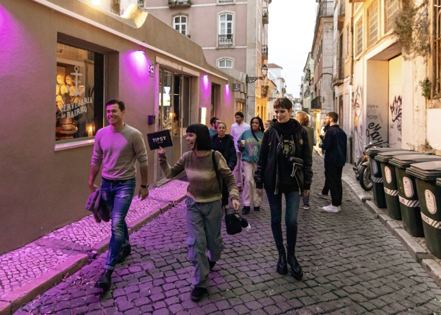 Lisbon: Tipsy Tour Fun Bar Crawl with a Local Guide - Dark and scandalous Lisbon: what you’re really getting with the stories