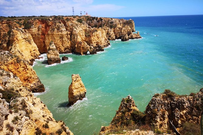 Lisbon to Algarve Private Tour: Benagil Caves Cruise & Top Sights - Ponta da Piedade: cliff walking, viewpoints, and steep drops