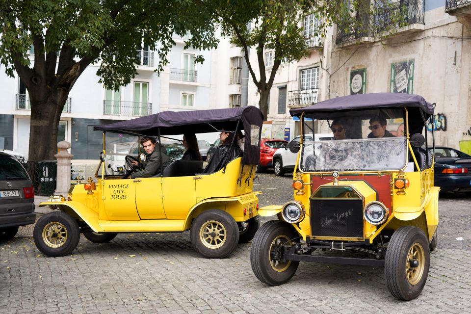 Lisbon: Tuk Tuk City tour with vintage car - Key highlights at a glance