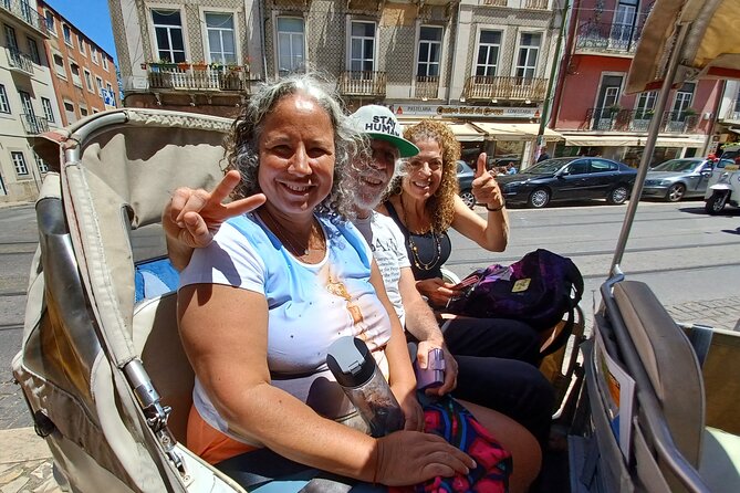 Lisbon Tuk Tuk Tour – 1-Hour Old Town Experience - Entering Lisbon’s old center by tuk tuk