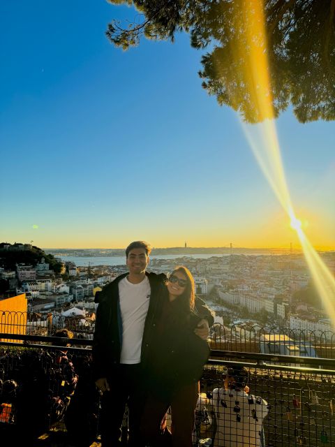 Lisbon: Tuk Tuk with hotel pick up and the best of old city - Miradouro de Santa Luzia: the photo stop that feels like a breath