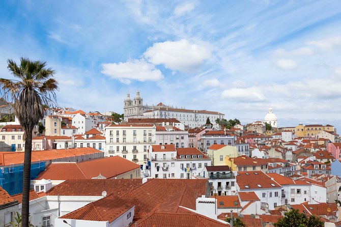 Lisbon Viewpoints Tuk Tuk Tour - Stop 2: Miradouro São Pedro de Alcântara for big, classic panoramas