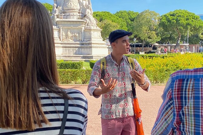 Lisbon Walking Tour - Discover Belém and the Discoveries Age - Ponte 25 de Abril and the Christ Rei link to Brazil
