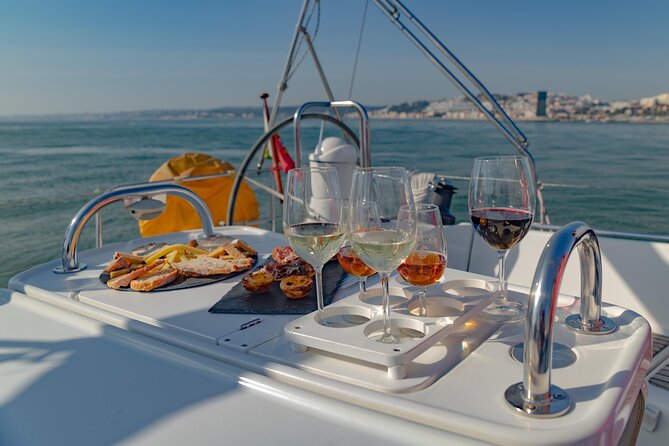 Lisbon: Wine Tasting with Sommelier on a Private Sailboat - What you actually get: wines, Portuguese snacks, and the sommelier vibe