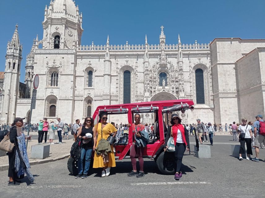 Lisbon:Private guided historical sightseeing Tour by TUK-TUK - Chiado to the 17th-century church area: Santa Justa, parks, Parliament, and Avenida da Liberdade