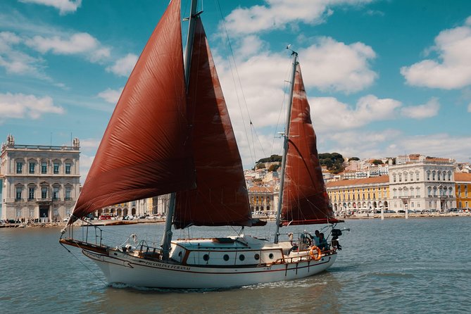 Marriage proposal on a Vintage Sailboat - Torre de Belém: the harbor fortress from a moving viewpoint