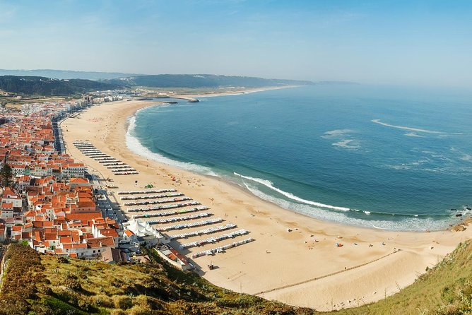 Mira de Aire Caves, Nazaré and Óbidos - All Included Private Tour - O Sítio and Praia do Norte: viewpoints built for wave watchers