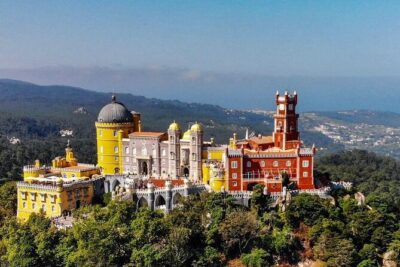 Pena Palace & Sintra Full Day -Private Tour in Classic Car - Stop 2: Sintra old town, lunch options, and the National Palace of Sintra (free)