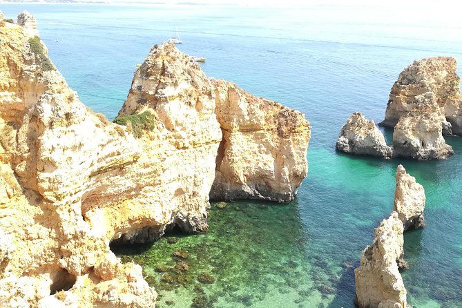 Private Algarve: Benagil Caves, Lagos Cliffs & Hidden Beaches - Praia da Marinha: Stairs Down to One of Europe’s Best-Known Beaches