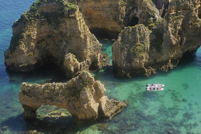 Private Algarve: Benagil Caves, Lagos Cliffs & Hidden Beaches - Starting the Coast at Algar Seco’s Rock Sculptures