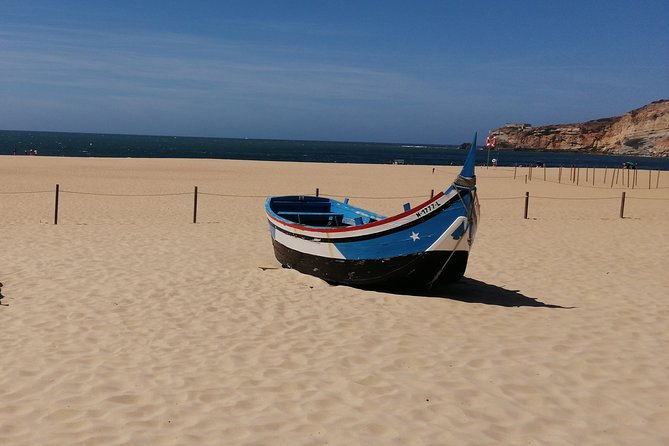 Private Experience Óbidos Nazaré and Fátima or Aveiro and Óbidos - Farol de Nazaré Cliffs: When the Weather Powers the Wow