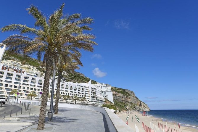 Private Half-Day Tour to Arrabida from Lisbon - Albufeira Lagoon and Praia das Bicas: water views with short stops
