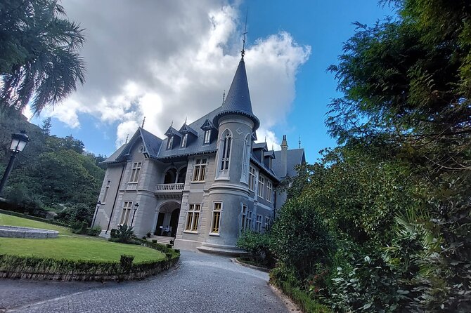Private Tour Sintra, Palaces and Mountain Tuk Tuk(2 to 6 people) - National Palace Chimneys and the Biester Palace Film Stop