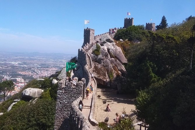 Private Tour Sintra Palaces/Cabo da Roca (2 people or more) - Moorish Castle walls viewpoint: history read in stone