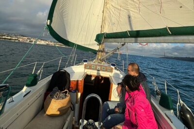 Romantic Sunset Sailing Experience in Lisbon - Under the 25 de Abril Bridge: Lisbon’s Giant Suspension Moment