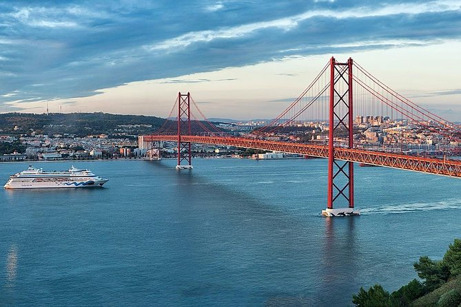 Sesimbra, Azeitao and Setubal Private Tour with Wine Tasting - Crossing back over Vasco da Gama Bridge
