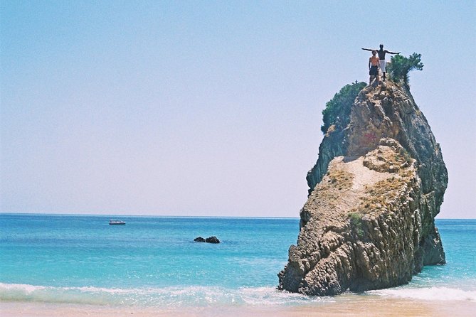 Sesimbra Wild Beach Tour from Lisbon - Ribeira do Cavalo beach time: snorkeling, umbrella, and real-world water comfort