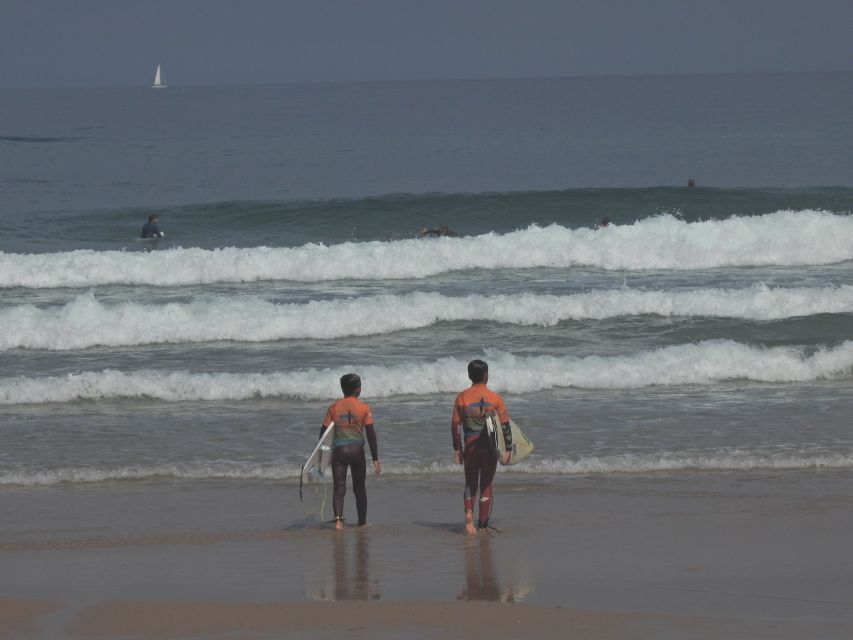 Sintra: 2-Hour Group Surf Lesson at Praia Grande - In the Water: What the Coaching Focuses On