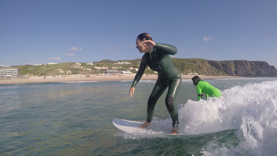 Sintra: 2-Hour Private Surf Lesson at Praia Grande - How the lesson runs: warm-up, surf time, then technique coaching
