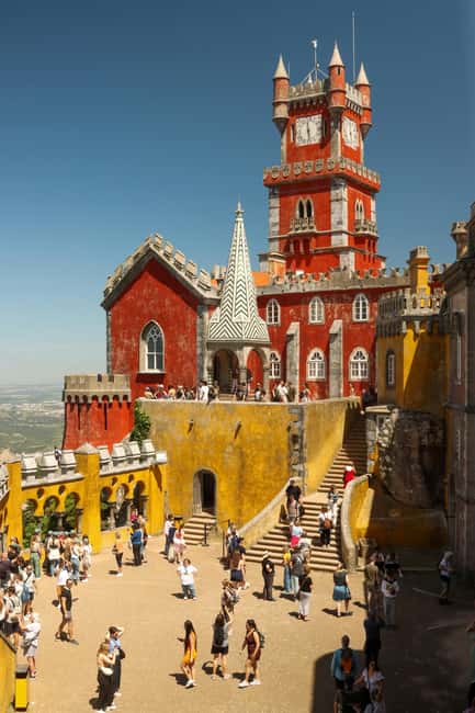 Sintra, Cabo da Roca & Cascais: Full-Day Private Guided Tour - Pena Palace and its gardens: the fairytale part, done efficiently