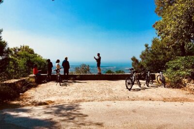 Sintra & Cascais e-bike Guided Tour - Sintra National Palace stop: the Town Palace vibe from street level