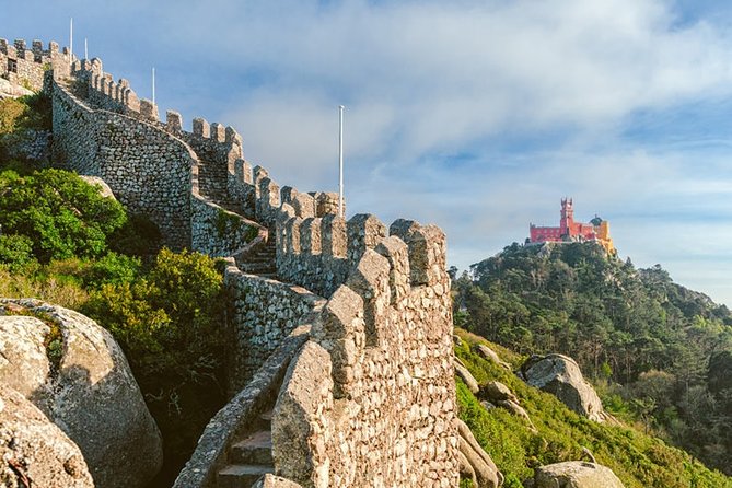 Sintra & Cascais Private Tour from Lisbon + Dinosaur footprints on the beach! - Monserrate and Colares: the quieter palace and the wine stop