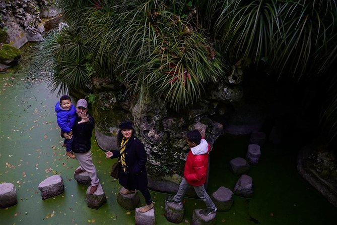 Sintra Full-Day: Pena, Moorish Castle & Regaleira with Tickets - Regaleira: the Initiation Well and a garden full of symbols