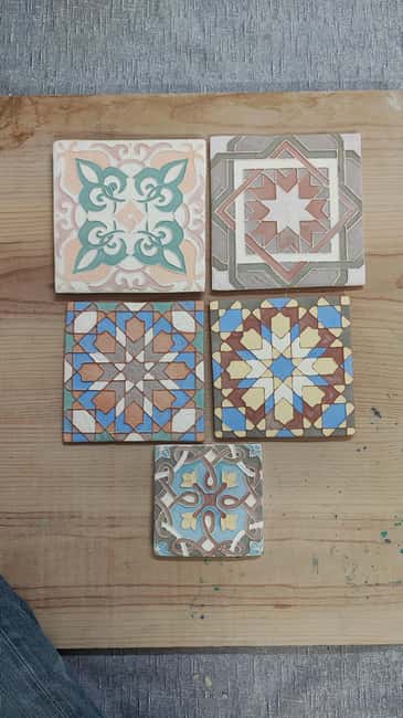 Sintra: Hispanic Moorish Tile Workshop - Choosing motifs for your glazed tile (and why it matters)