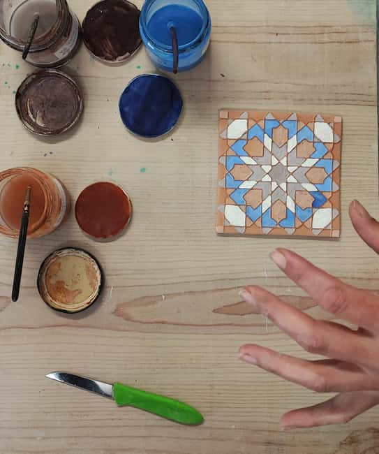 Sintra: Hispanic Moorish Tile Workshop - The firing step: where your tile becomes a real souvenir