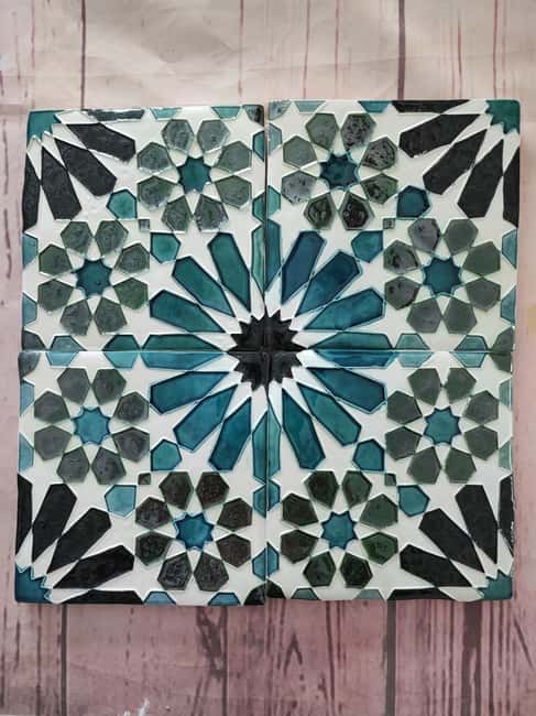 Sintra: Hispanic Moorish Tile Workshop - Tips to make your finished tile look great