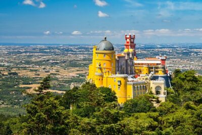 Sintra Palaces Private Tour with Pena Palace and Quinta da Regaleira - Pena Palace: getting the colors right, then choosing how fast to move