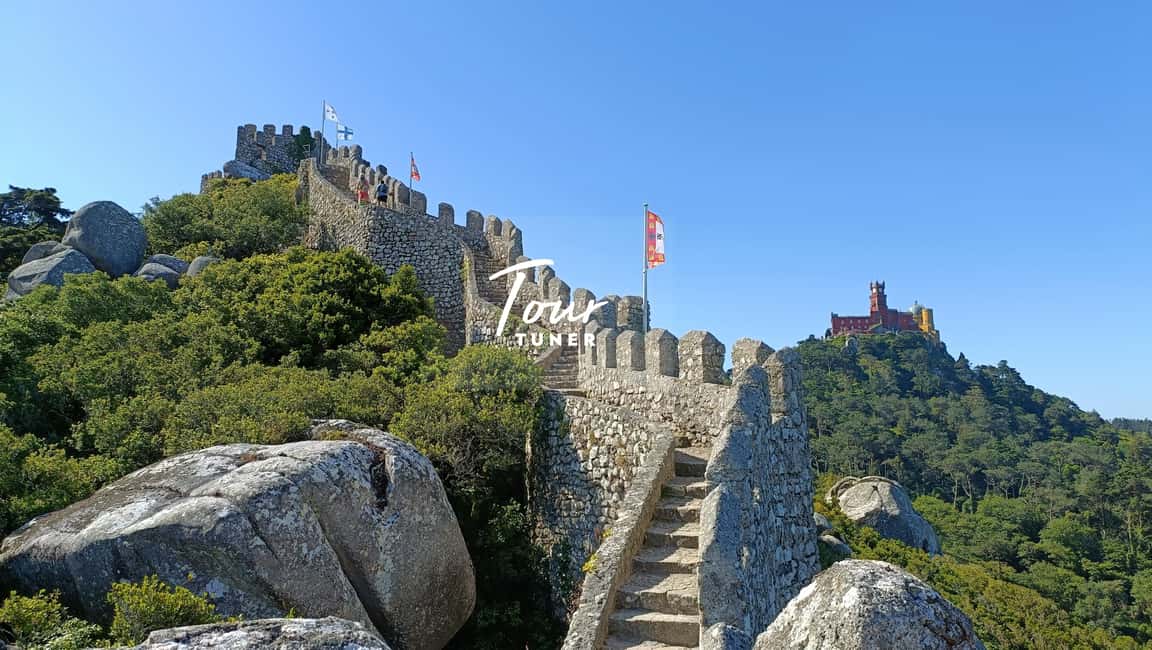 Sintra: Pena Palace. Moorish Castle. Cabo da Roca. & Cascais - Private pickup and ride out of Lisbon