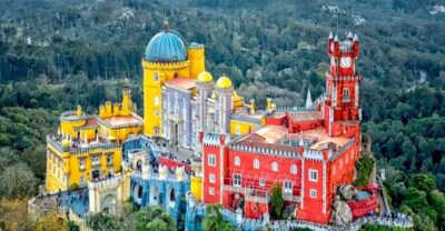 Sintra: Pena Palace, Moorish Castle, Regaleira, & Monserrate - Castle of the Moors: start high, see far